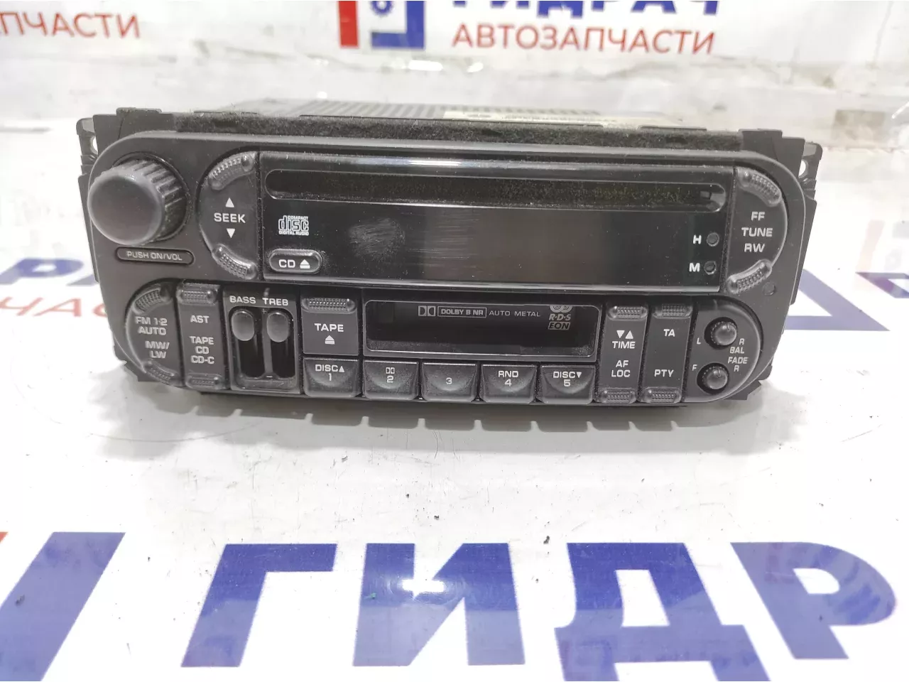 Магнитола Jeep Grand Cherokee (WJ) 4858543AE. Кассетная+CD.